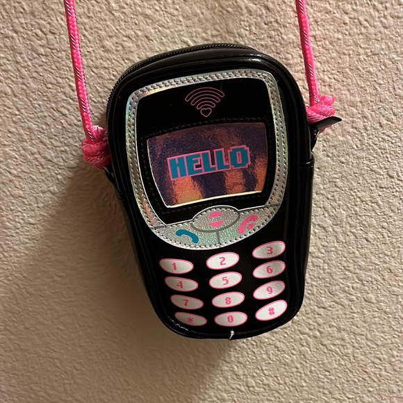 Retro cell phone strap coin purse - Picture 8 of 8